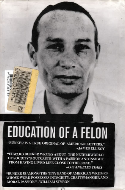 Edward Bunker - Education Of A Felon - back